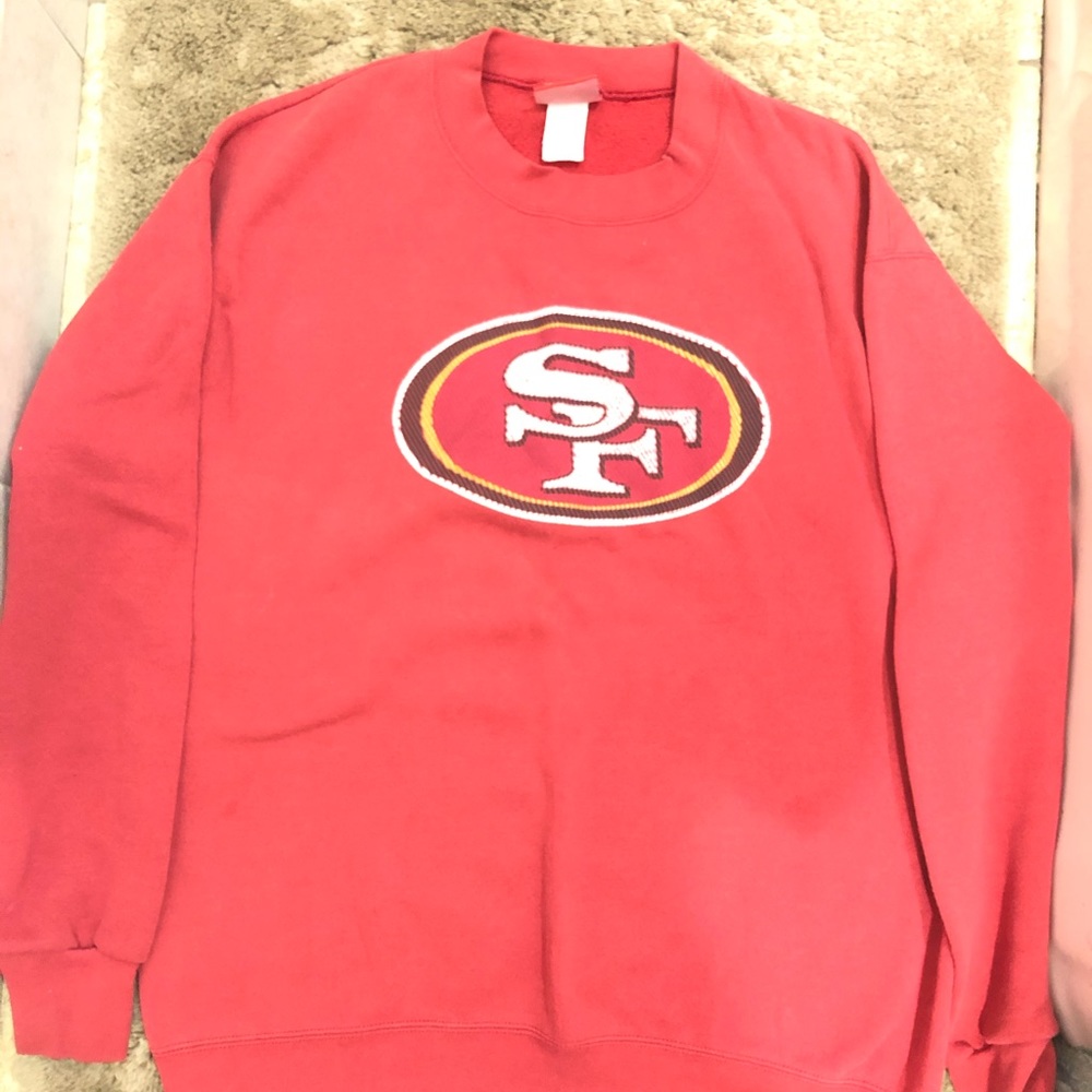 49ers red sweater